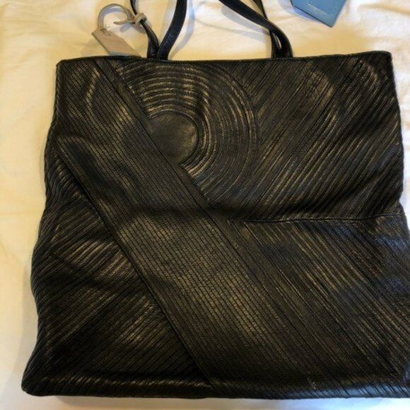 Reed Krakoff Black Leather Abstract Tote - Picture 4 of 8